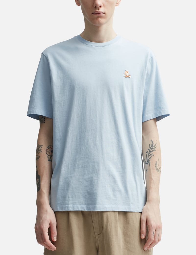 メゾンキツネ - チラックス フォックス パッチ レギュラー Tシャツ | HBX