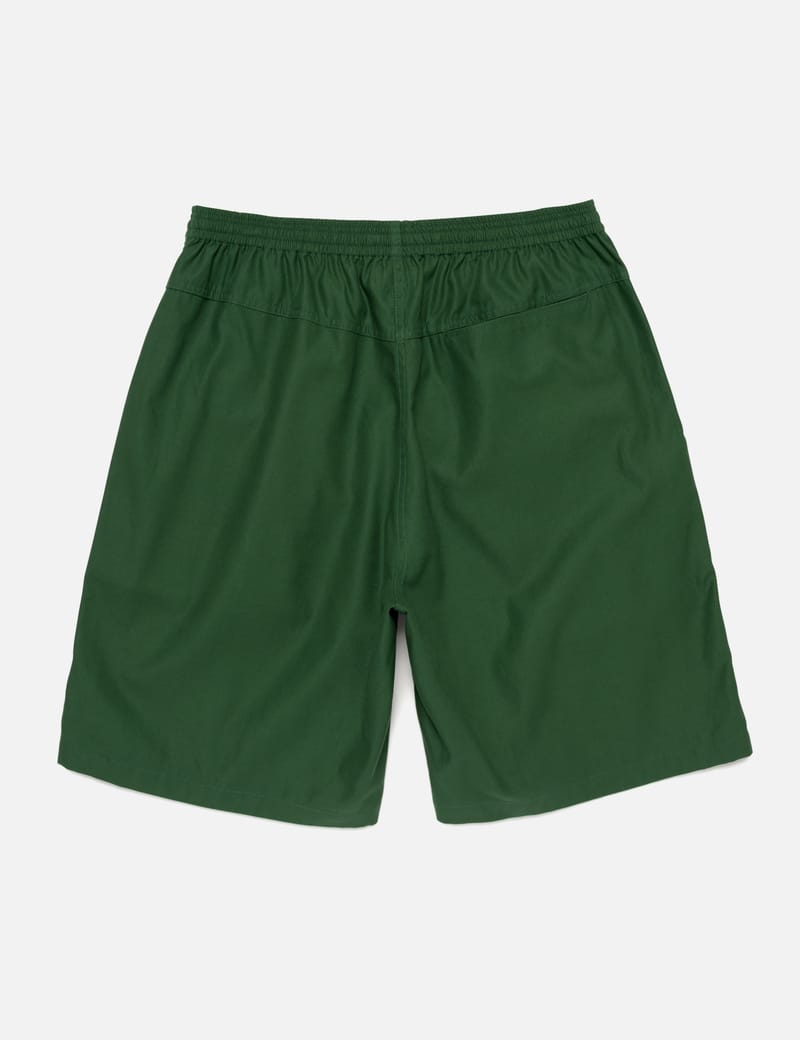 Human Made Game Shorts - Cotton-rayon satin shorts with logo