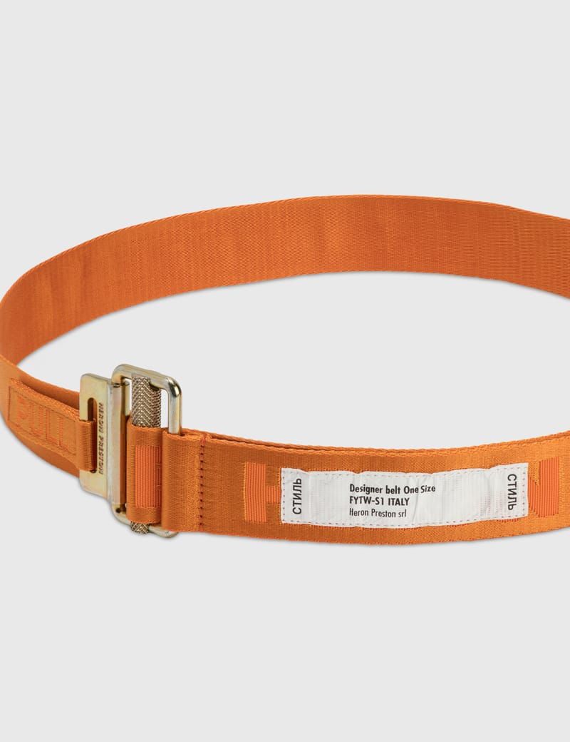 ヘロンプレストン　ベルト Buy Heron Preston Classic Buckle Hwc Tape Belt 'Orange/Black
