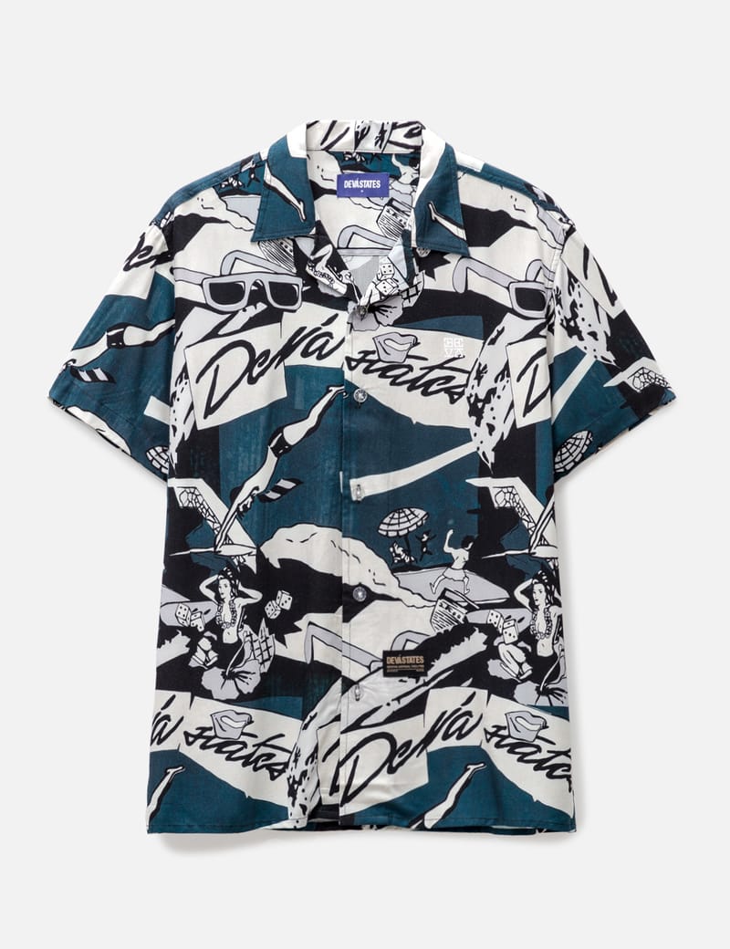 DEVÁ STATES - AWOL Souvenir Shirt | HBX - Globally Curated Fashion and  Lifestyle by Hypebeast