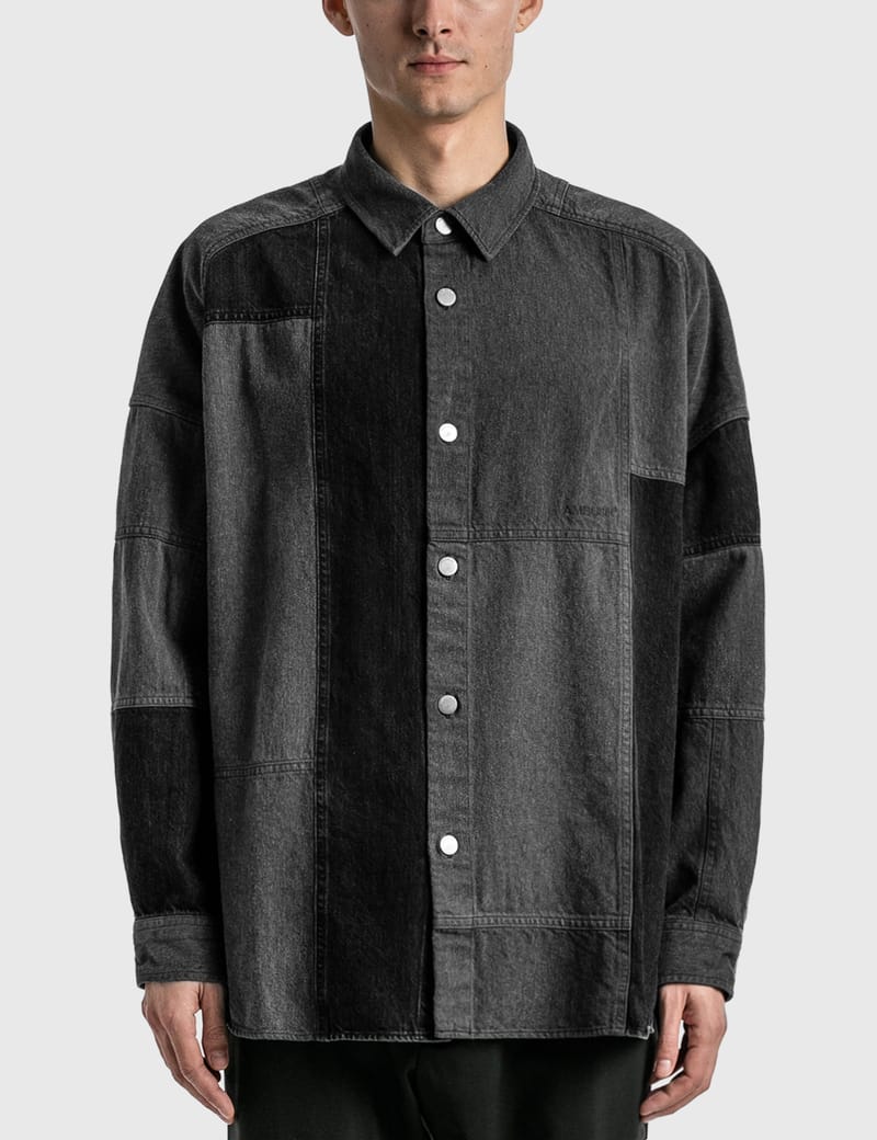 AMBUSH® - PATCHWORK DENIM SHIRT | HBX - Globally Curated Fashion