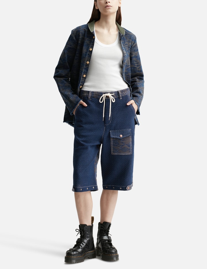 FRIED RICE - Unisex Crop Denim Pants | HBX
