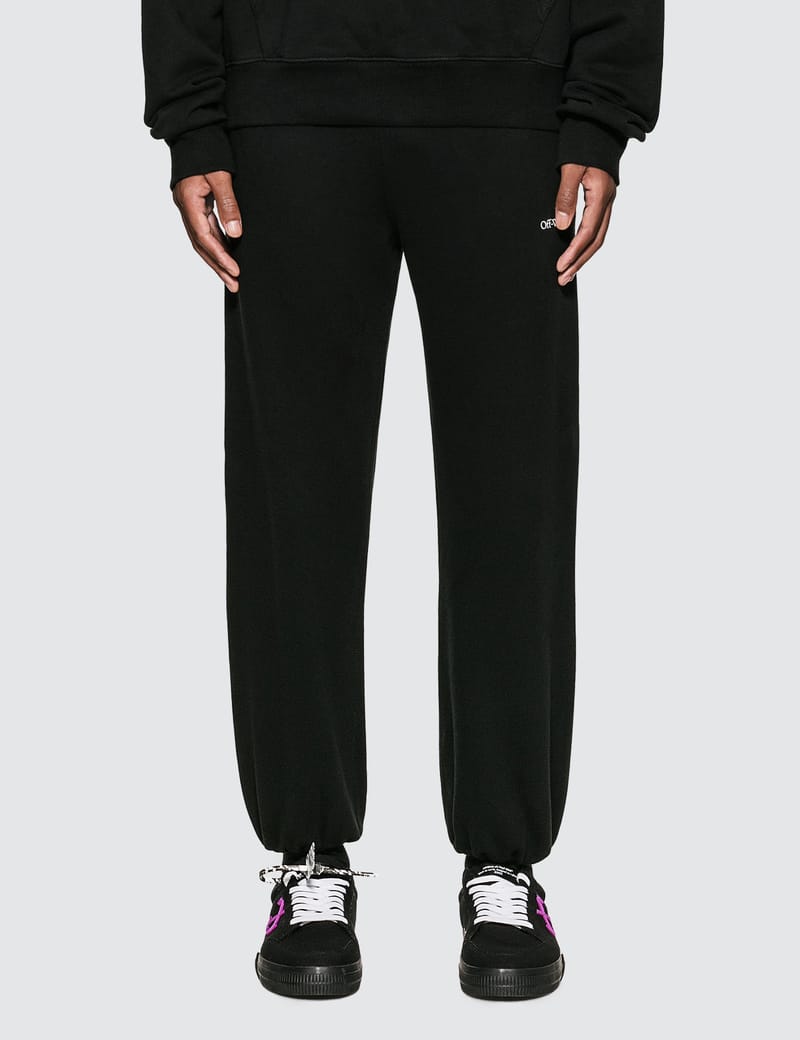 Off-White™ - Caravag Paint Shorten Sweatpants | HBX - ハイプ