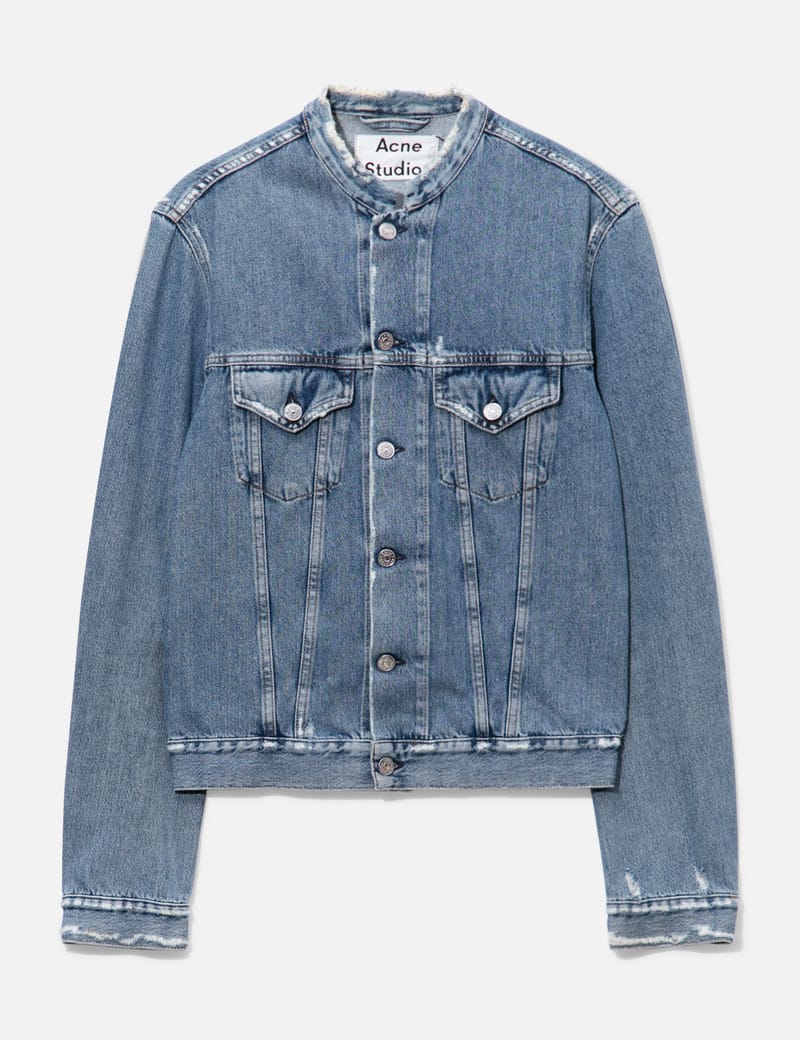 Acne Studios - Acne Studios Destroyed Denim Jacket | HBX 