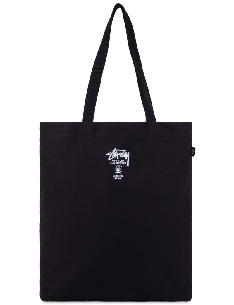 Stüssy - World Tour Canvas Tote Bag | HBX - Globally Curated