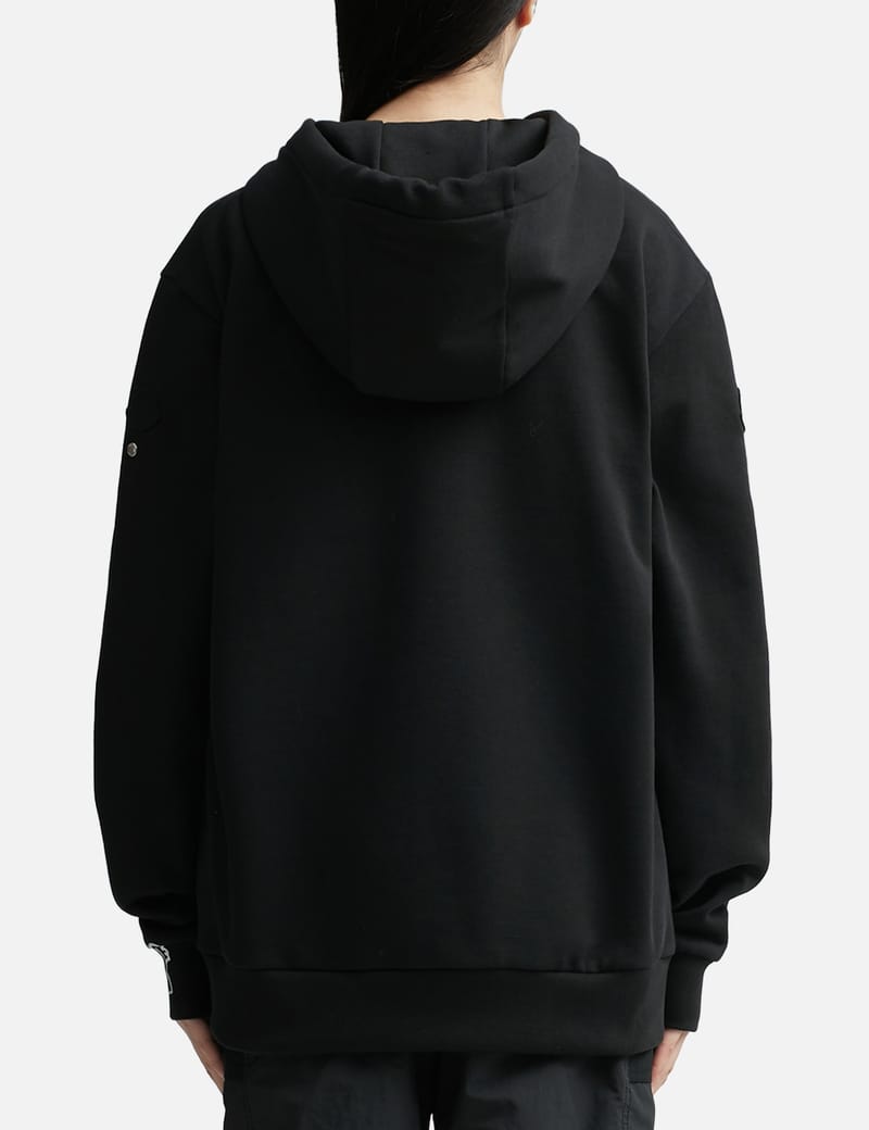 Moncler hooded hot sale sweater