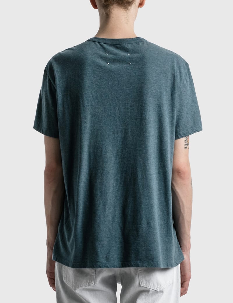 MAISONMARGIELA VIP価格 送料無 アップサイドダウンロゴ Tシャツ メゾン マルジェラ - アップサイドダウン ロゴTシャツ | HBX