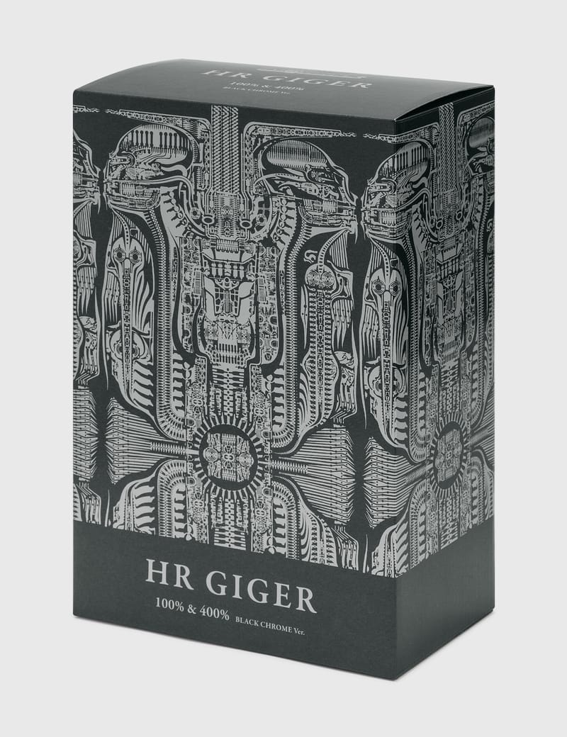 Medicom Toy - Be@rbrick H.R. Giger 100％ & 400% Set | HBX