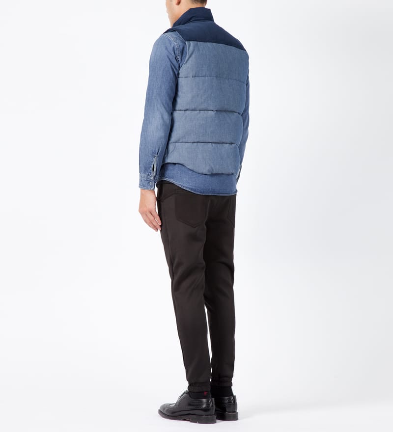 Bedwin & The Heartbreakers - Chambray Fripp Down Vest | HBX