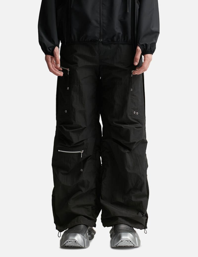 ◆NACHE◆ PUCKERING JOGGER PANTS UNISEX CHARCOAL 23SPBOT06CH NACHE-PUCKERING JOGGER PANTS -UNISEX(CHARCOAL) wmstore