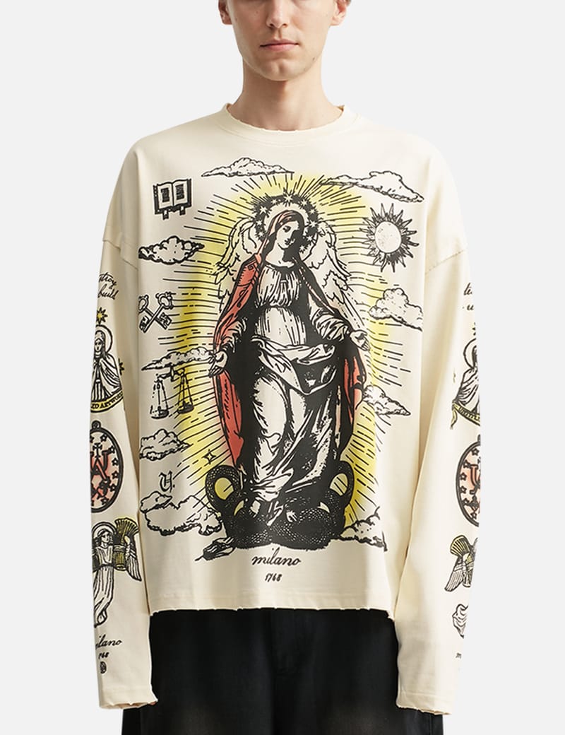 Saint Michael - SAINT MICHAEL x VLONE Maria Long Sleeve T