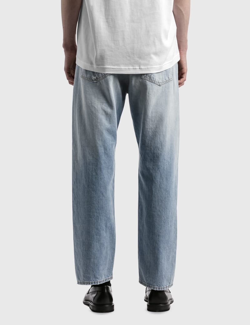 Acne Studios - Acne Studios 2003 Thigh Patch Jeans | HBX Acne Studios - Acne Studios 2003 Thigh Patch Jeans | HBX