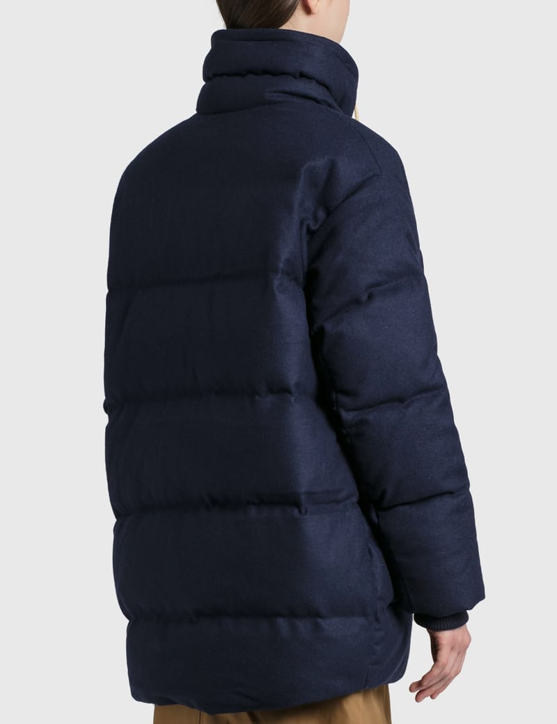 The North Face - Brown Label Larkspur Wool Down Jacket | HBX