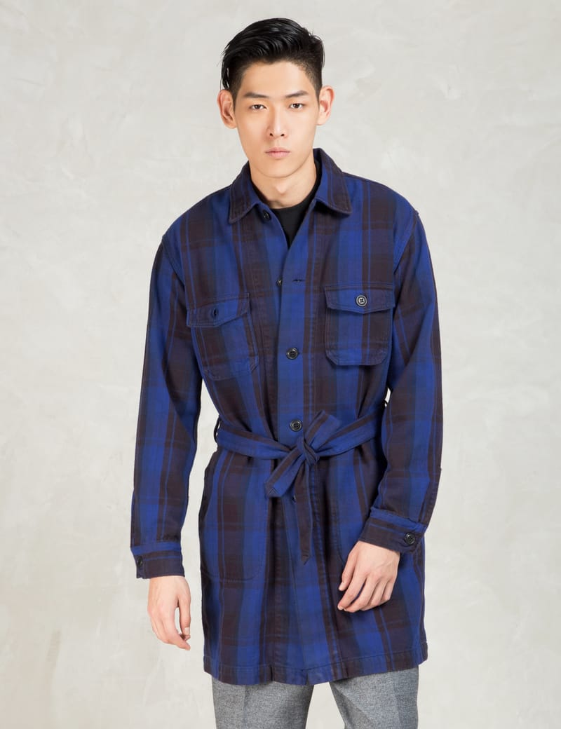 いています N.HOOLYWOOD CHECK SHIRT JACKET Sサイズ のチェック