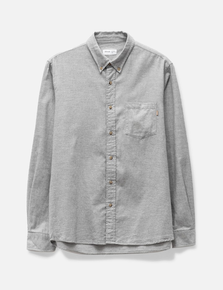 JJJJound - CASHMERE OXFORD SHIRT | HBX - Globally Curated Fashion and ...