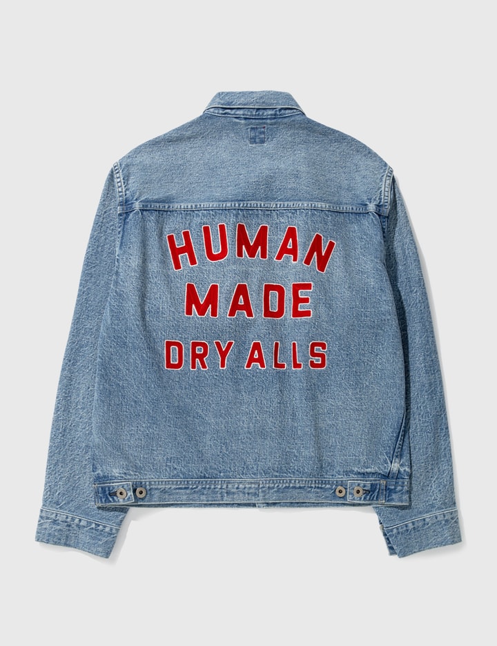 Human Made Denim Work Jacket In Blue | ModeSens
