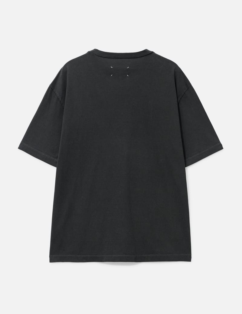 Maison Margiela logo-embroidered Cotton T-shirt | Grey