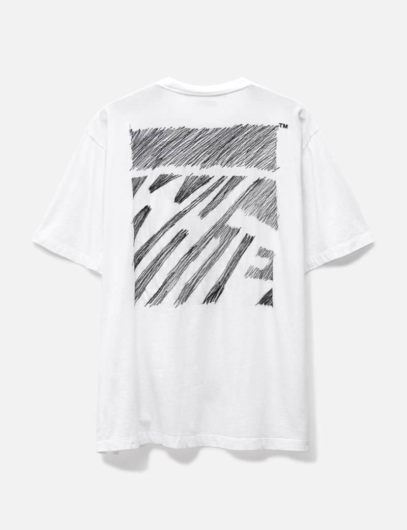 Off-White™ - Scribble Diag Oversize Short Sleeve T-shirt | HBX