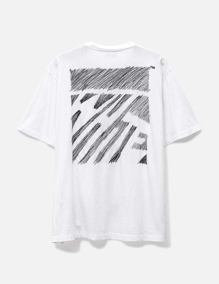 OffWhite™ Scribble Diag Oversize Short Sleeve Tshirt HBX