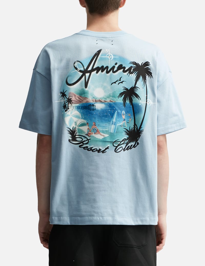 AMIRI Paradise Airbrush T-shirt★アミリ ロゴ Tシャツ AMIRI Paradise Airbrush T-shirt☆アミリ ロゴ Tシャツ