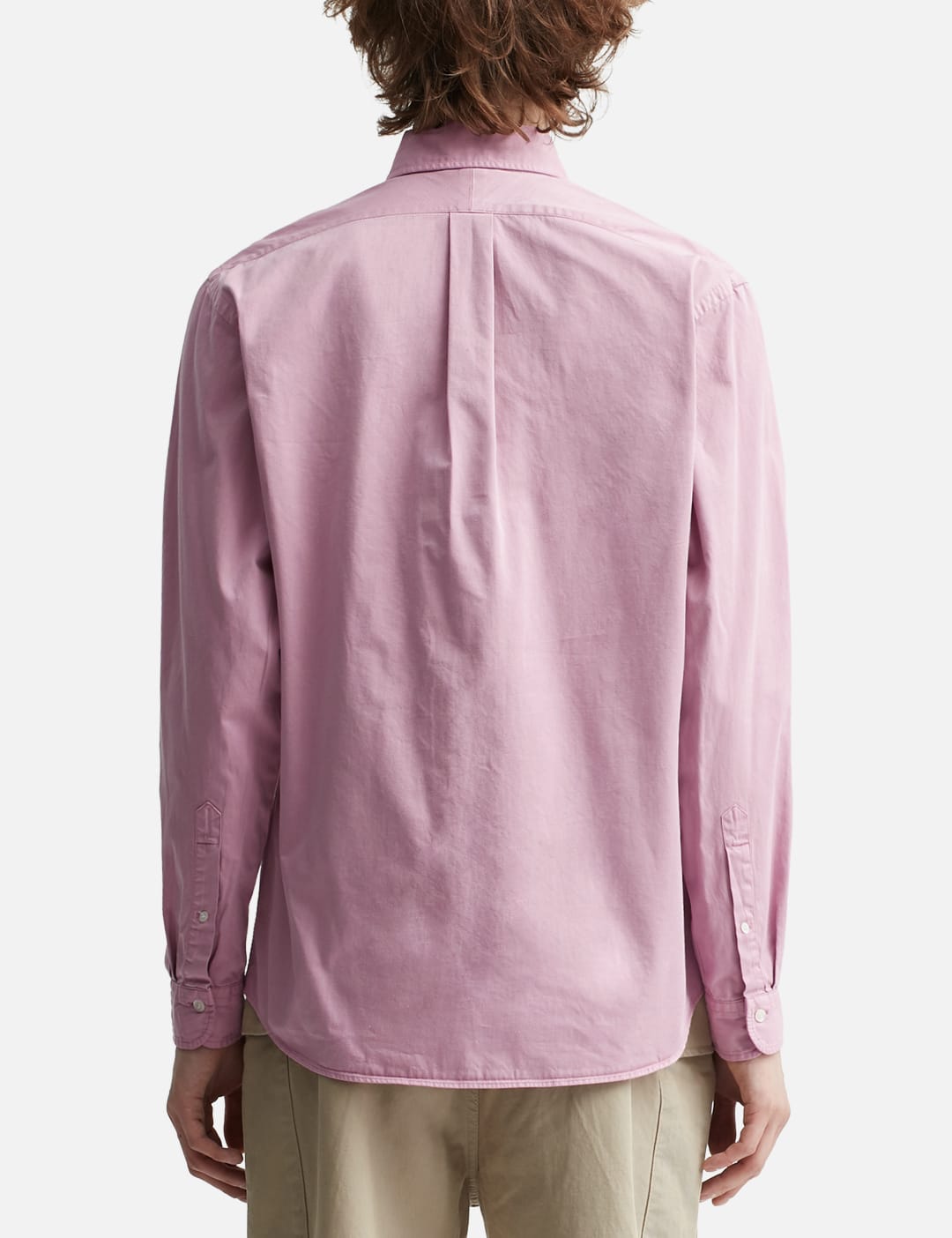 Human Made - Pigment Dyed BD Long Sleeve Shirt | HBX - Globally 