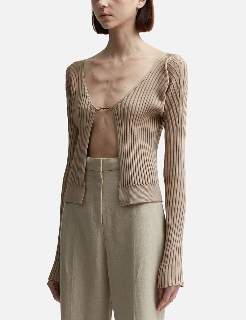 La Maille Jacquemus In Beige - JACQUEMUS - Russocapri
