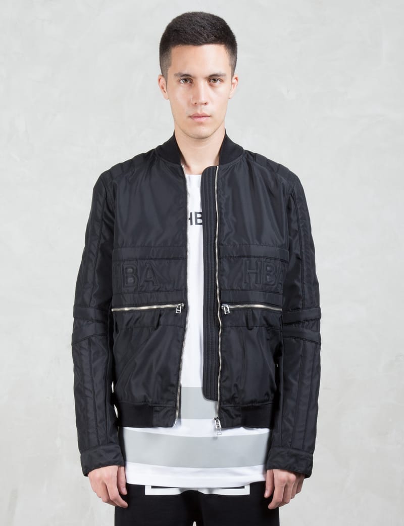 aere hooded nylon padded coat