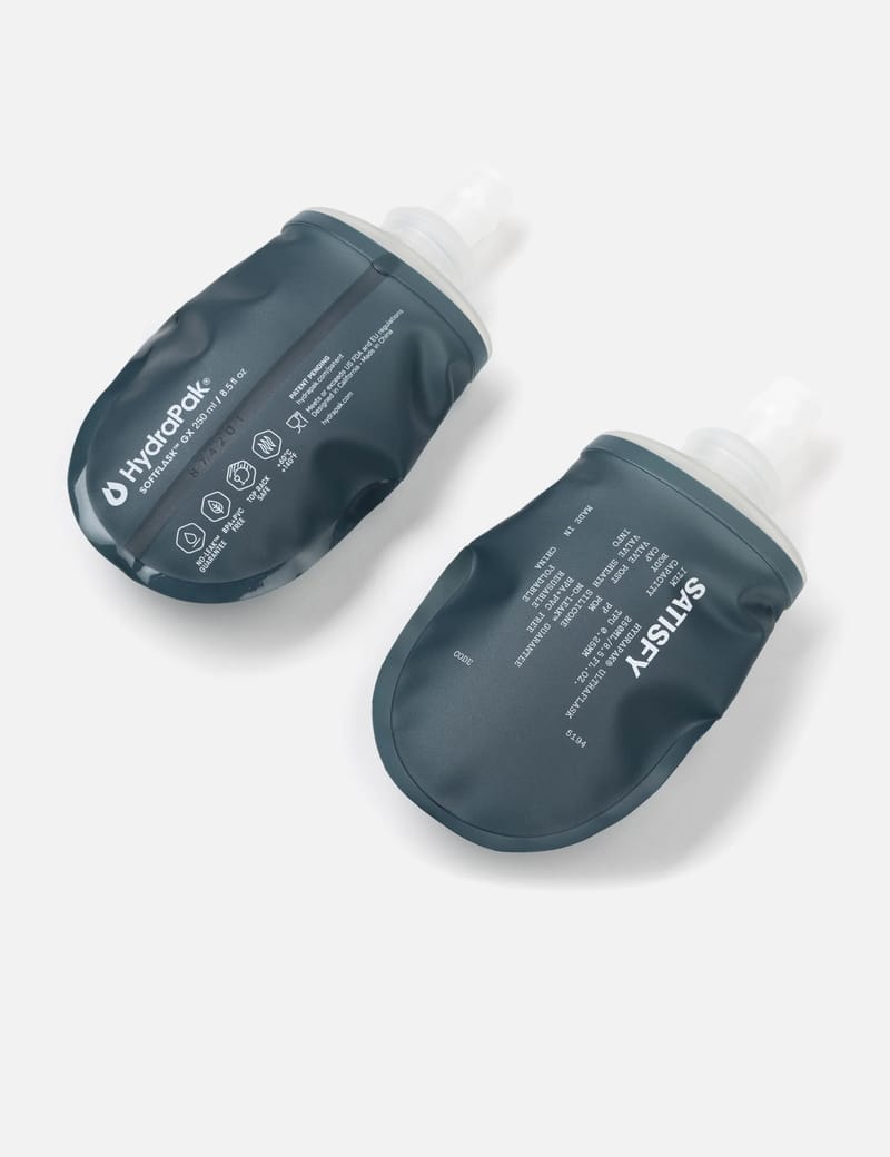 SATISFY - HydraPak® Soft Flask 250ml 2‑Pack | HBX