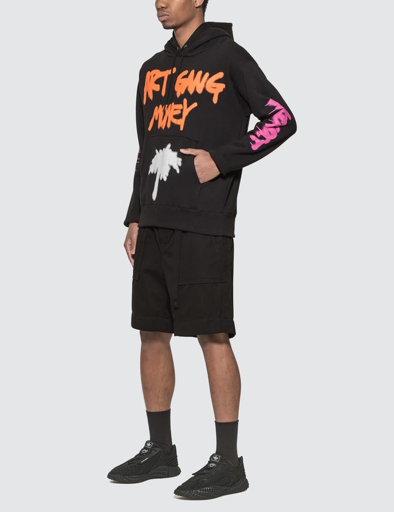 Skoloct Hoodie パーカー Art Gang ストリート SKOLOCT - Art Gang Money Spray Hoodie | HBX