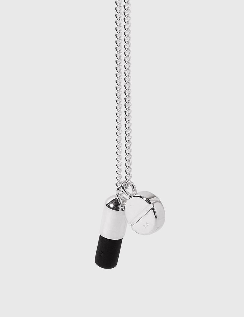 AMBUSH® - Pill Charm Necklace 2 | HBX
