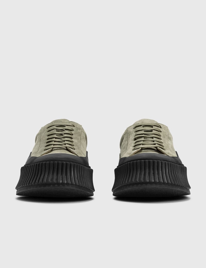 Jil Sander チャンキーソール スニーカー | ホワイト | FARFETCH JP