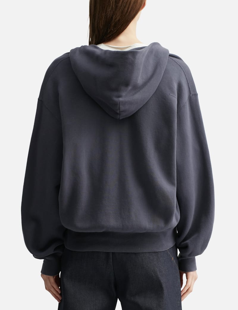 Unlikely Raglan Zip Hoodie - A relaxed, vintage-wash cotton hoodie