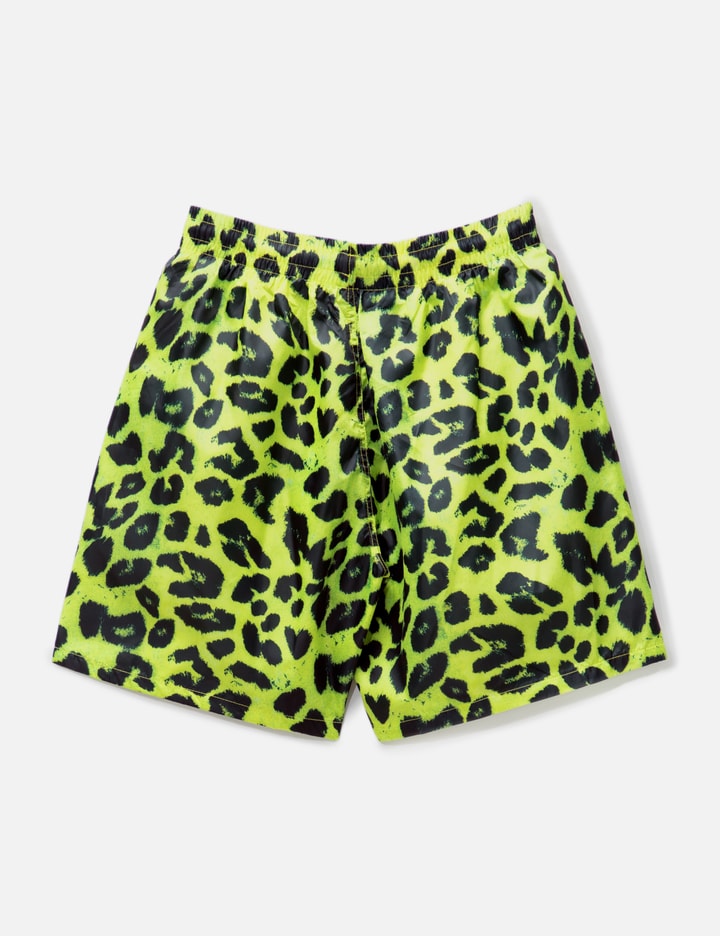 Pleasures - LEOPARD RUNNING SHORTS | HBX - Globally Curated Fashion and ...