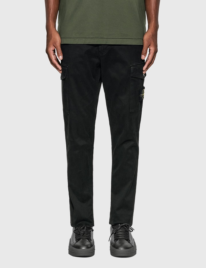 Stone Island - Skinny Cotton Cargo Pants | HBX - Globally Curated ...