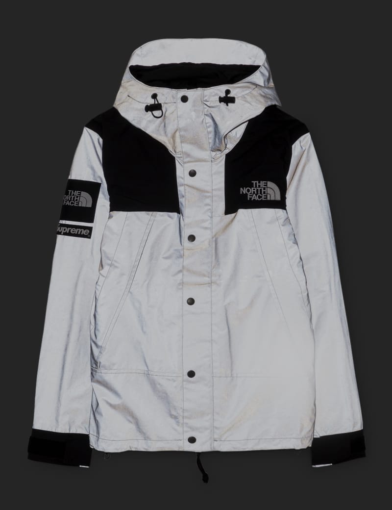 The north face x supreme best sale reflective jacket