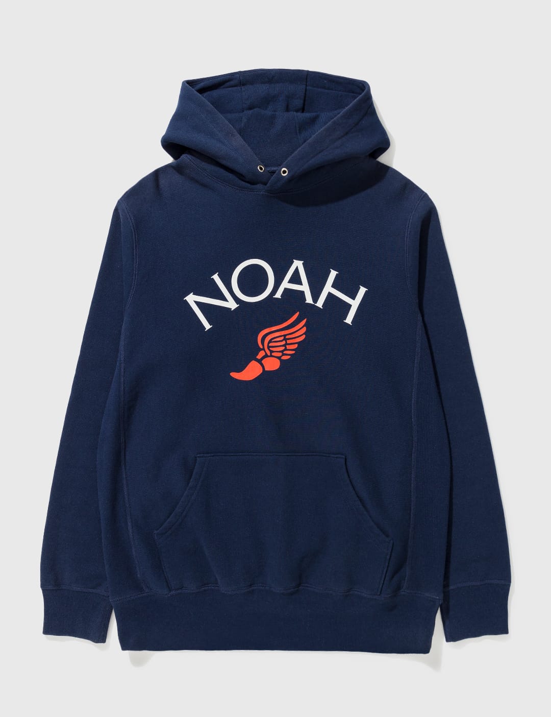 Noah - NOAH 1st edition Winged Foot Logo Hoodie | HBX - Globally