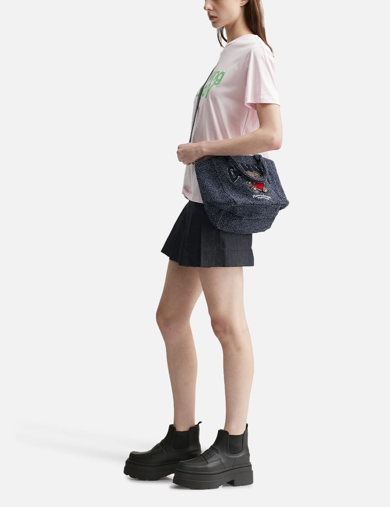 Ganni - Occasion Ruched Top Handle Bag | HBX