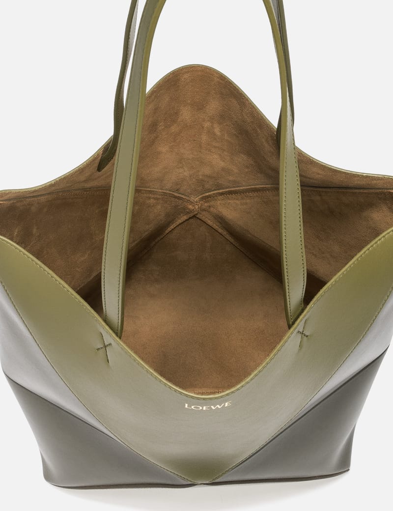 ロエベ - パズル フォールド バイカラー トートバッグ | HBX