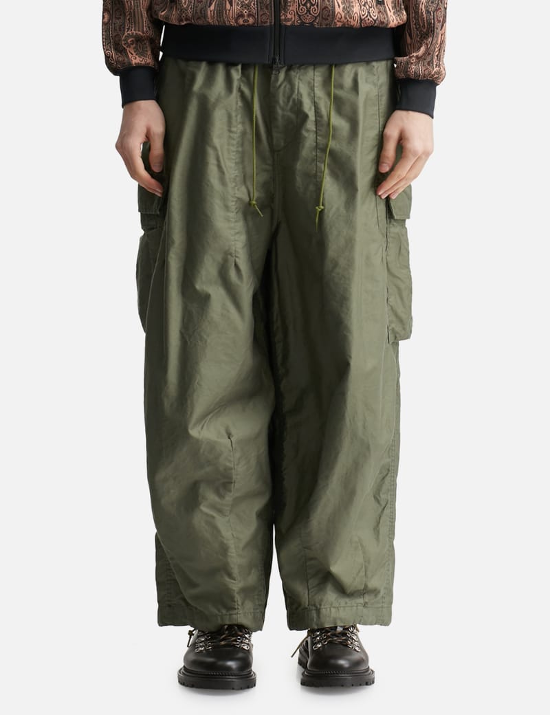 Needles H.D. Pant - BDU - 日本製純棉氣球廓形工裝褲，六口袋設計| HBX