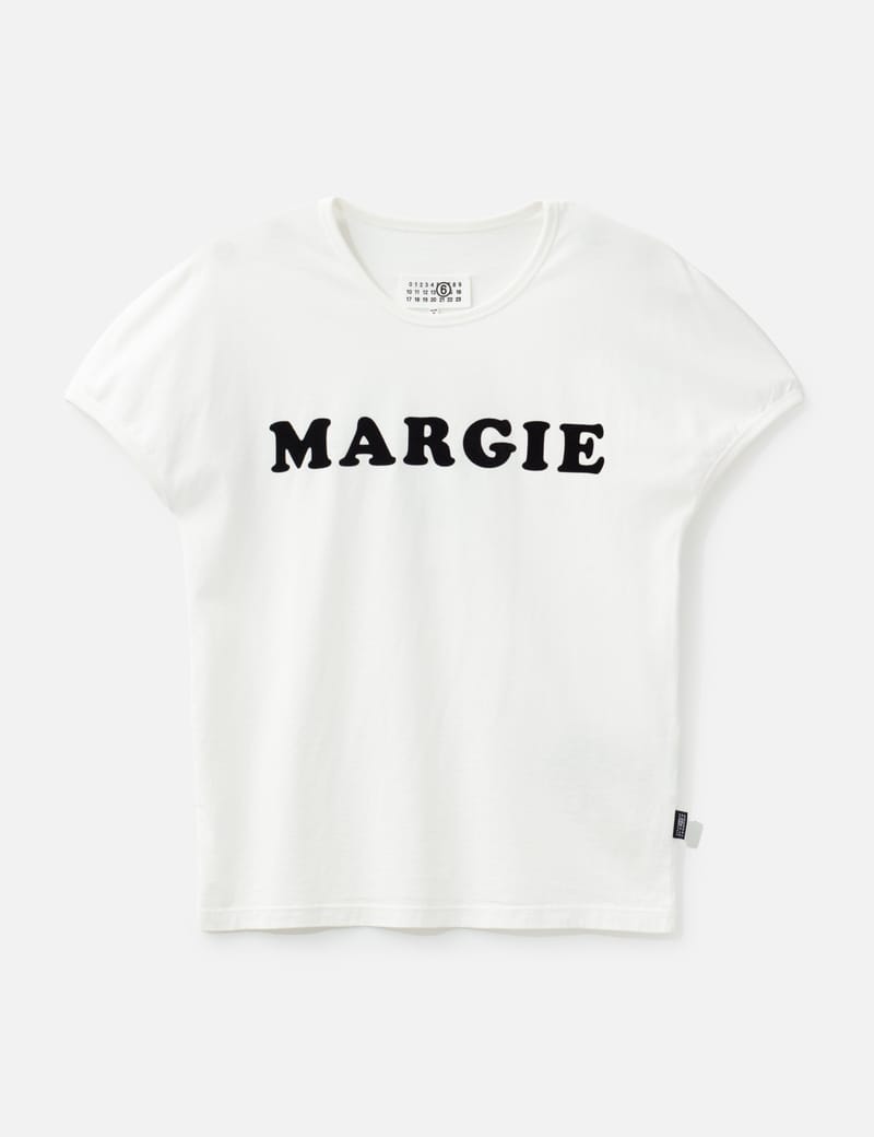 MM6 Maison Margiela Vintage Jersey T-Shirt - Heavy cotton tee with