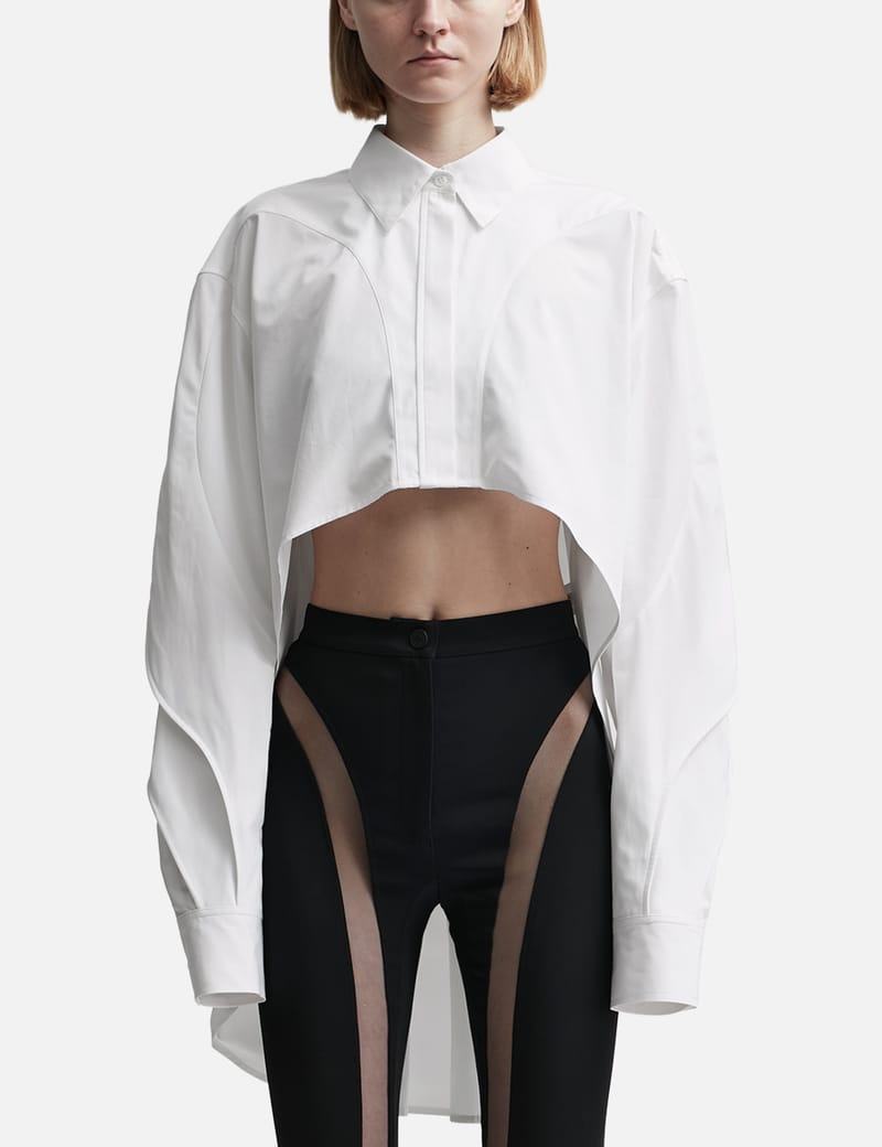 【関税込み】Mugler ホワイト Star オーバーサイズ Tシャツ Mugler t-shirts for Men | SSENSE
