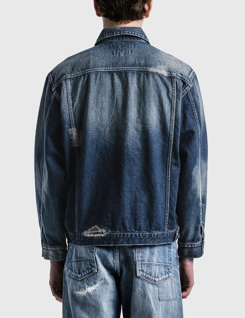 FDMTL - 5 YEAR WASH DENIM JACKET | HBX - Globally Curated Fashion