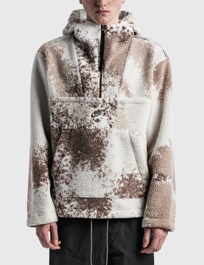 Nike pullover sherpa on sale hoodie