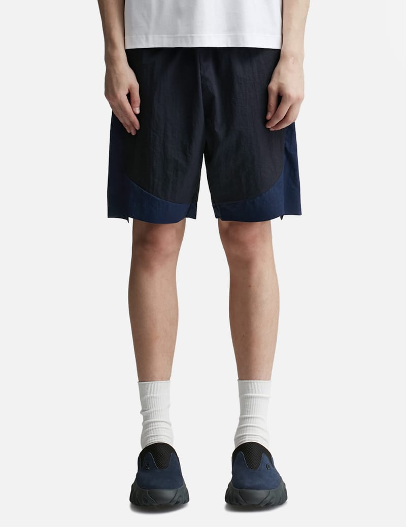 y*様 J.L-A.L Nylon Short Black x Dark Blu _J.L-A.L_ - Nylon Short | HBX