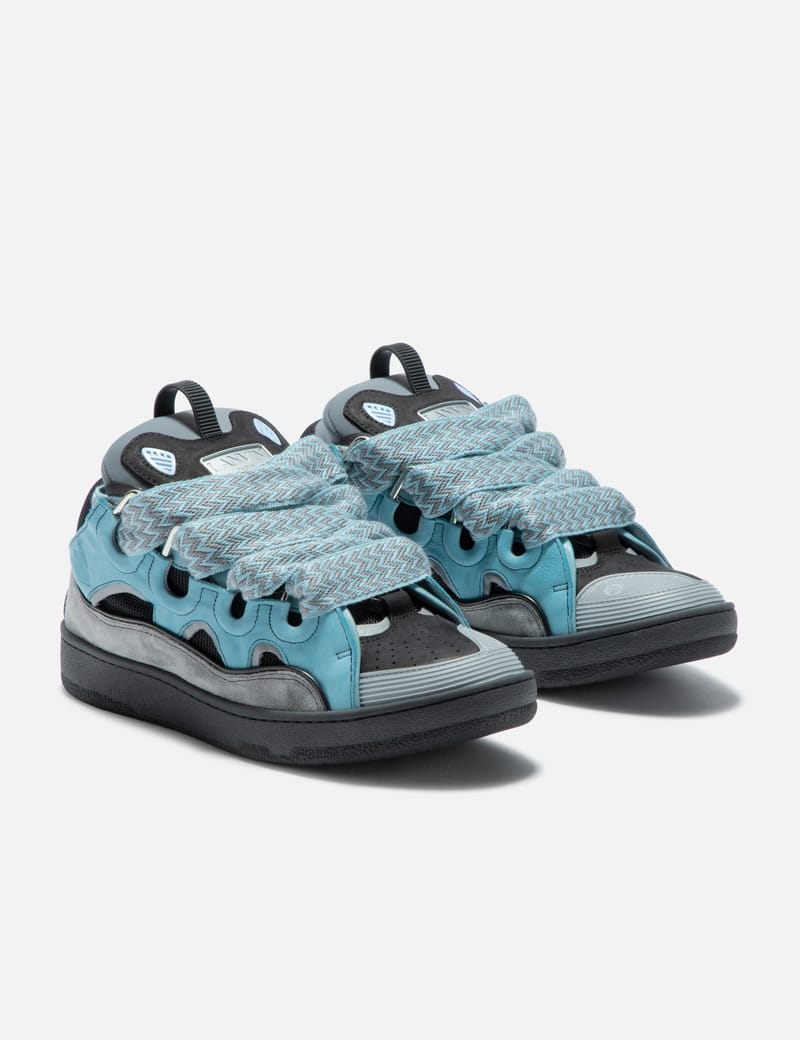 Lanvin - Leather Curb Sneakers | HBX