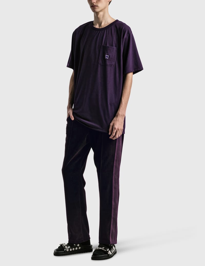 Needles - Velour Narrow Track Pant | HBX - Globally Curated