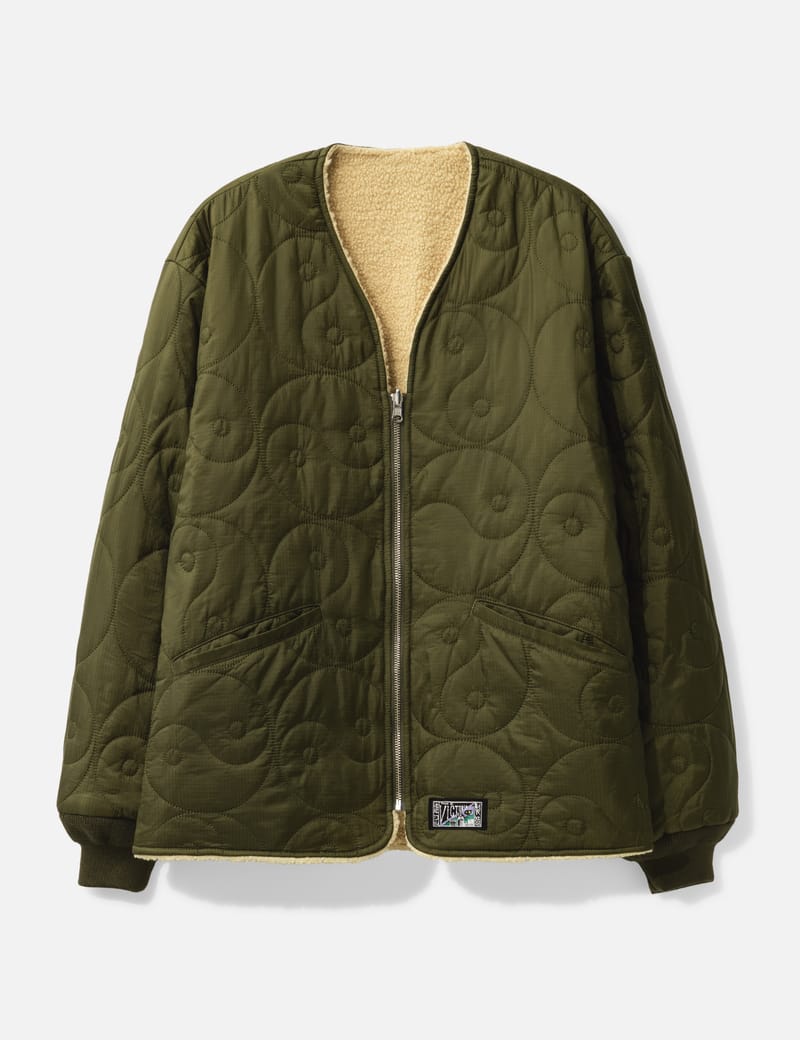 is-ness COJ QUILTED LINER JACKET Victoria - YY REVERSIBLE LINER