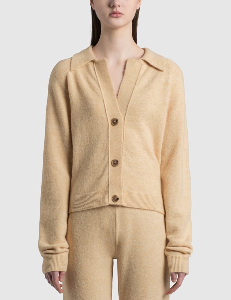 Nanushka - Cade Fluffy Knit Cardigan | HBX - Globally Curated