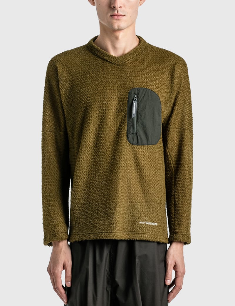 and wander - Alpha Direct Pullover | HBX - Globally Curated