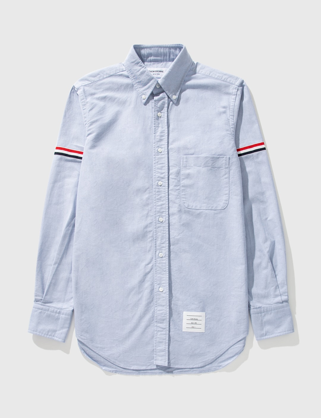 Thom Browne - Oxford Shirt with Grosgrain Armband | HBX - Globally ...